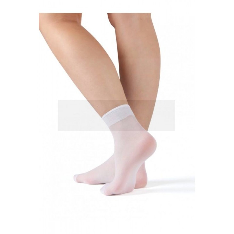 Perlana krepp bokafix 2 pár - Fehér  Női zokni, harisnya, pizsama